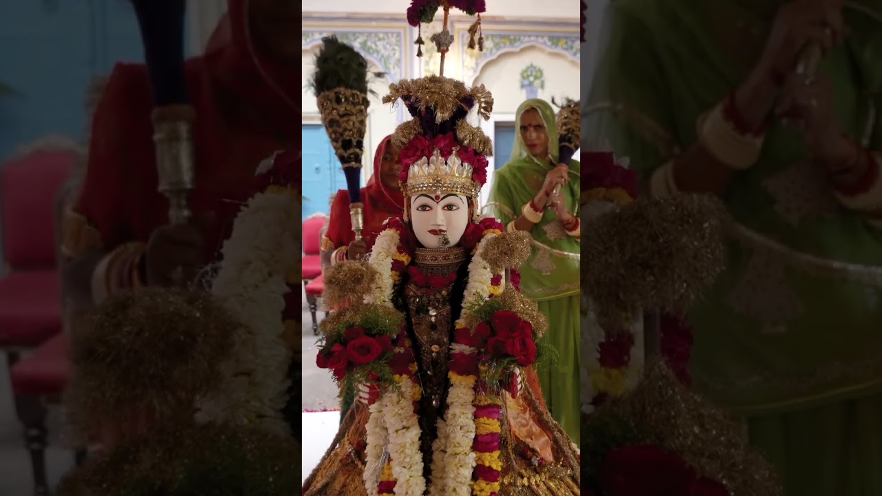 gangaur Pujan City palace Jaipur royal rajput family Il rituals of Rajput's#gangaur#citypalace