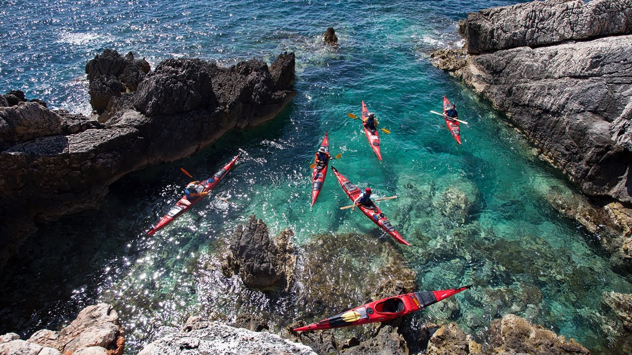 Lastovo kayak circumnavigation