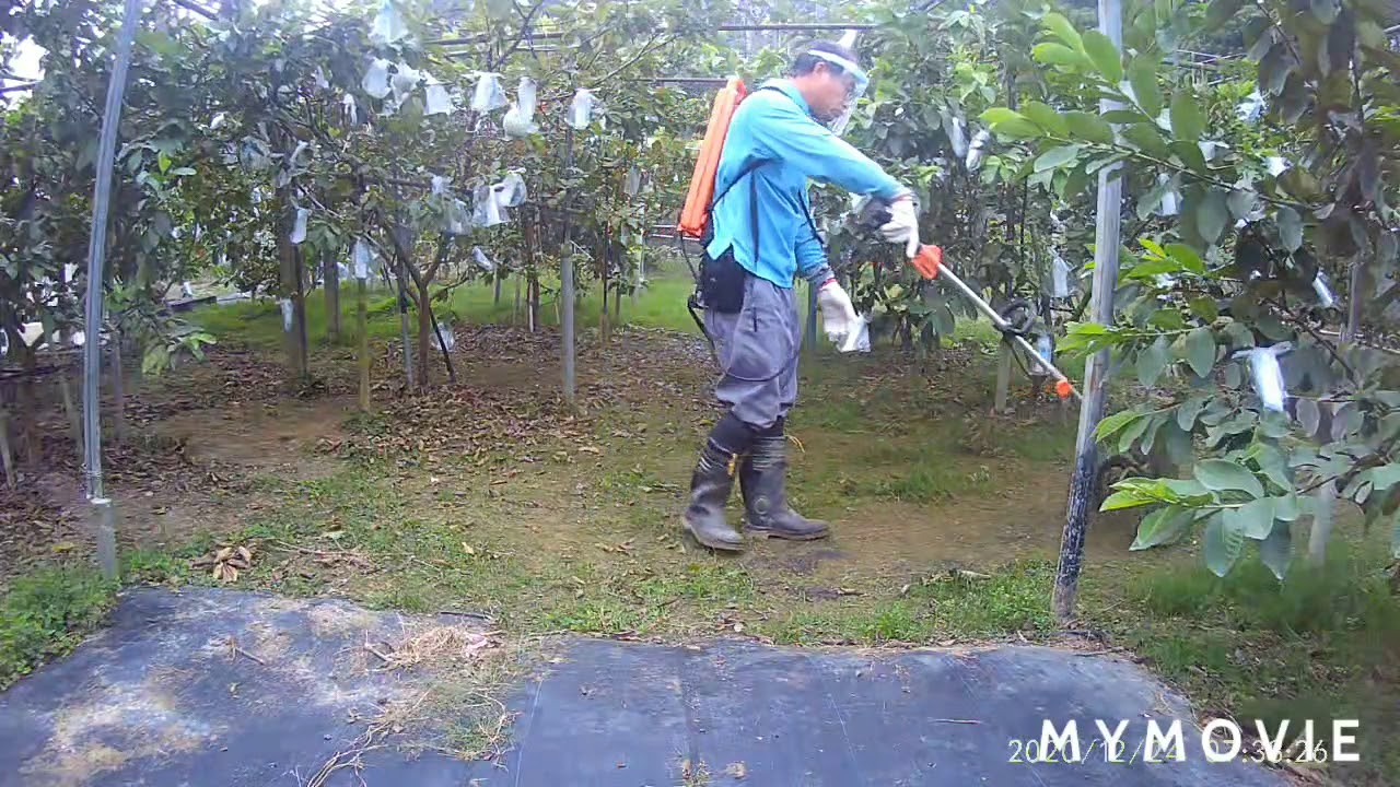 電動割草機+補助輪