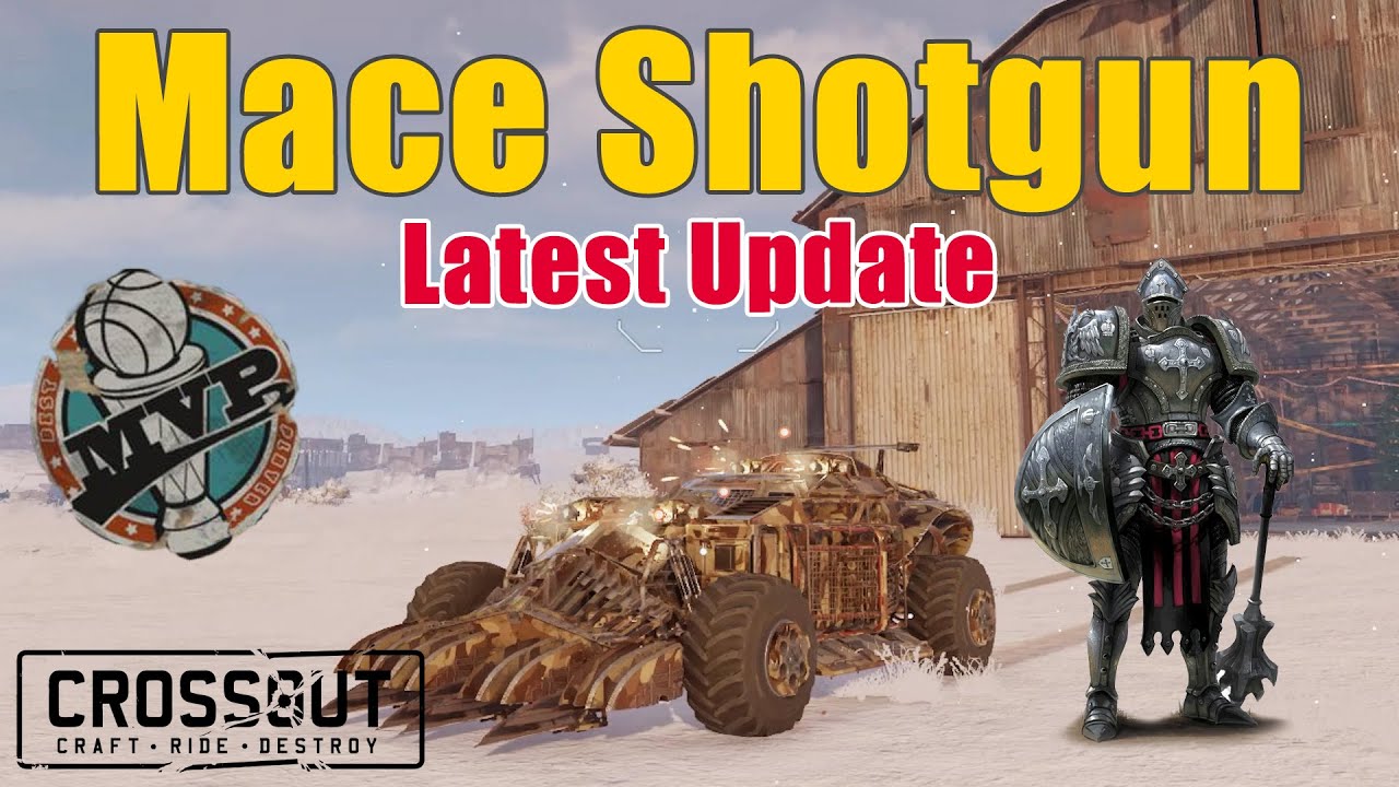 Crossout - Mace Shotgun - Latest gameplay after nerf review