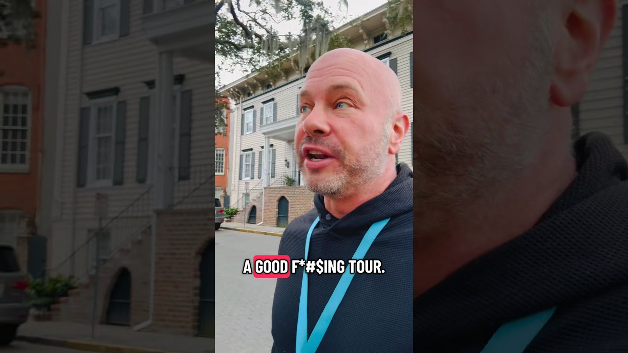What’s it like owning a history tour company? I love it. 