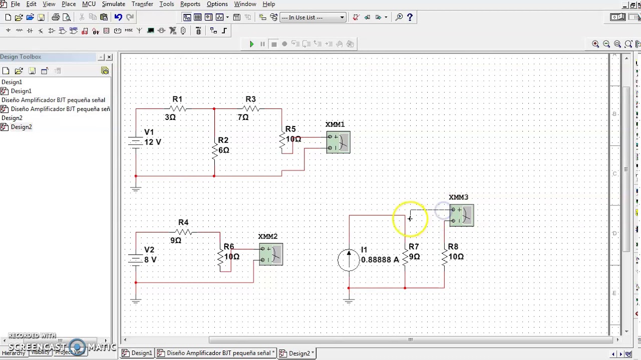 Thevenin y Norton Simulación