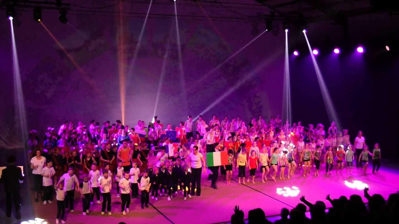 slotnummer turnfeest Around the World with Volharding Essen 2015