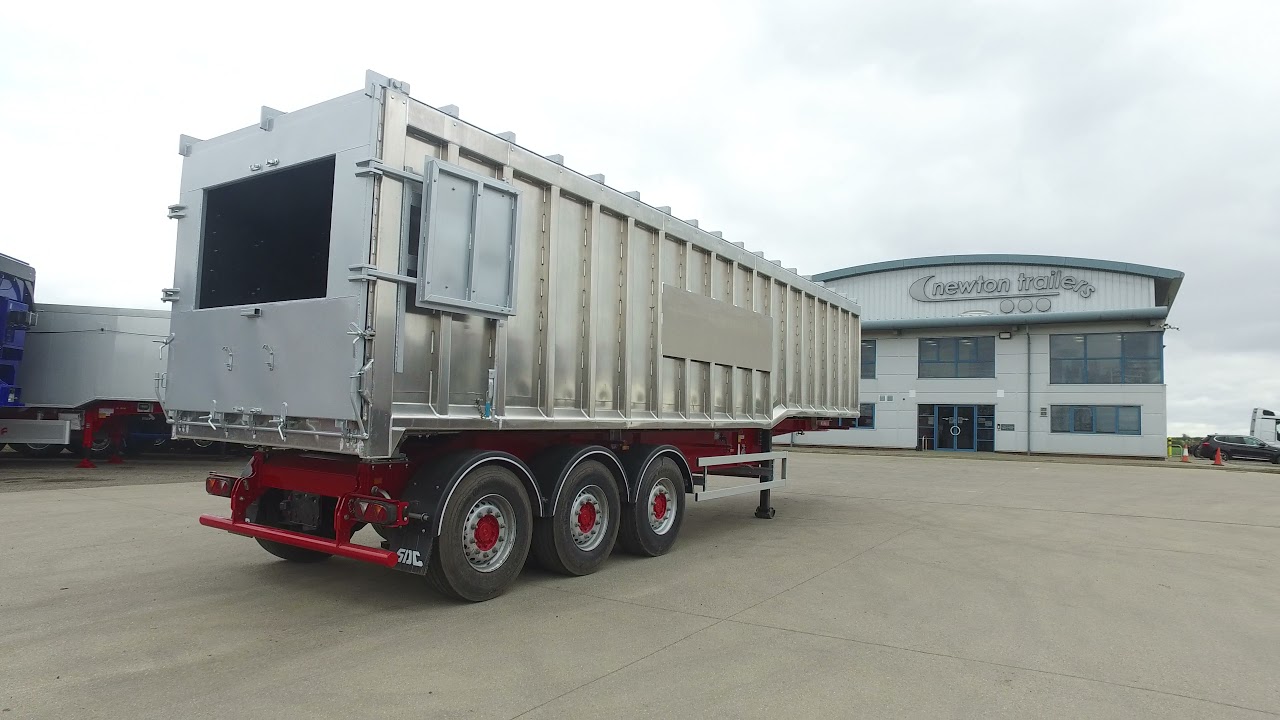 SDC Alibulk Compactor Tipping Trailer For Sale