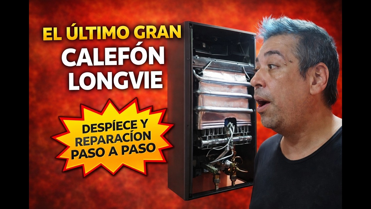 ¿Por qué este Longvie fue el último gran calefón? Lo desarmamos completo