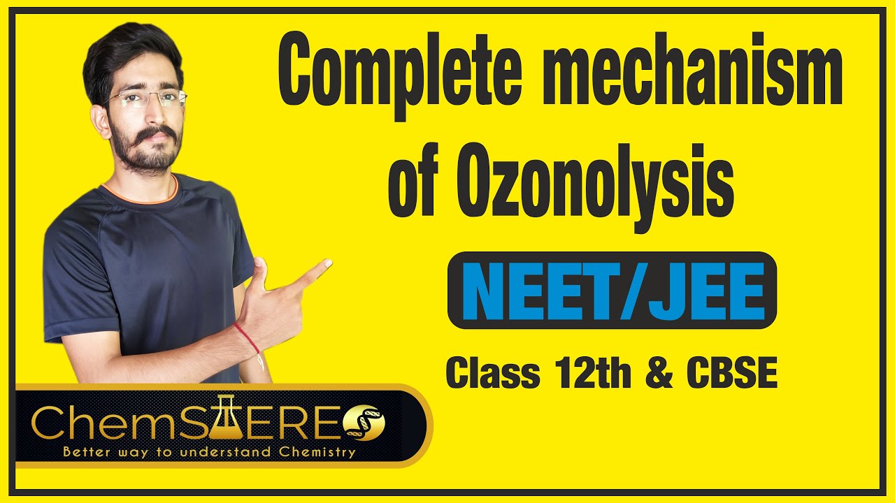|| Ozonolysis reaction || Mechanism || by daiya sir ||