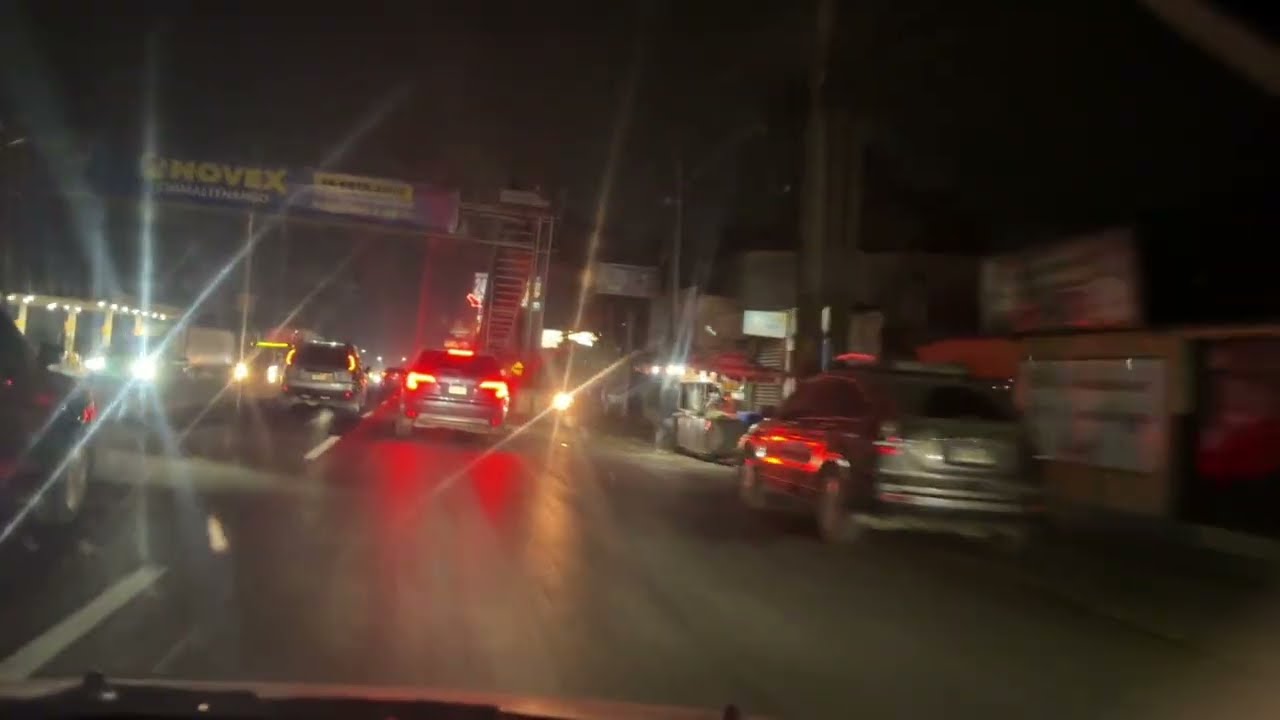 Relaxing drive night | Guatemala 