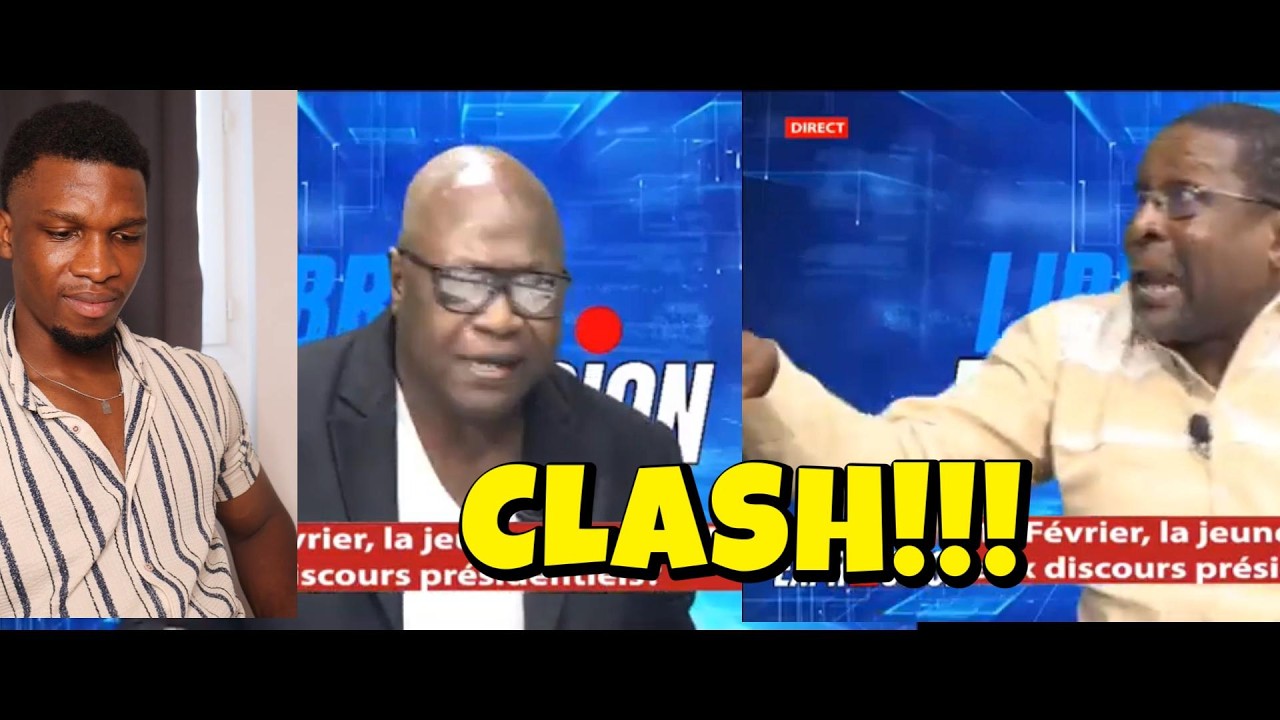 Roger Tuile traite ELIMBI LOBE d'analphabete, le plateau par en sucette
