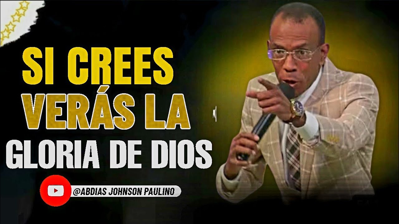 PASTOR CUEVA SI CREES VERA LA GLORIA DE DIOS