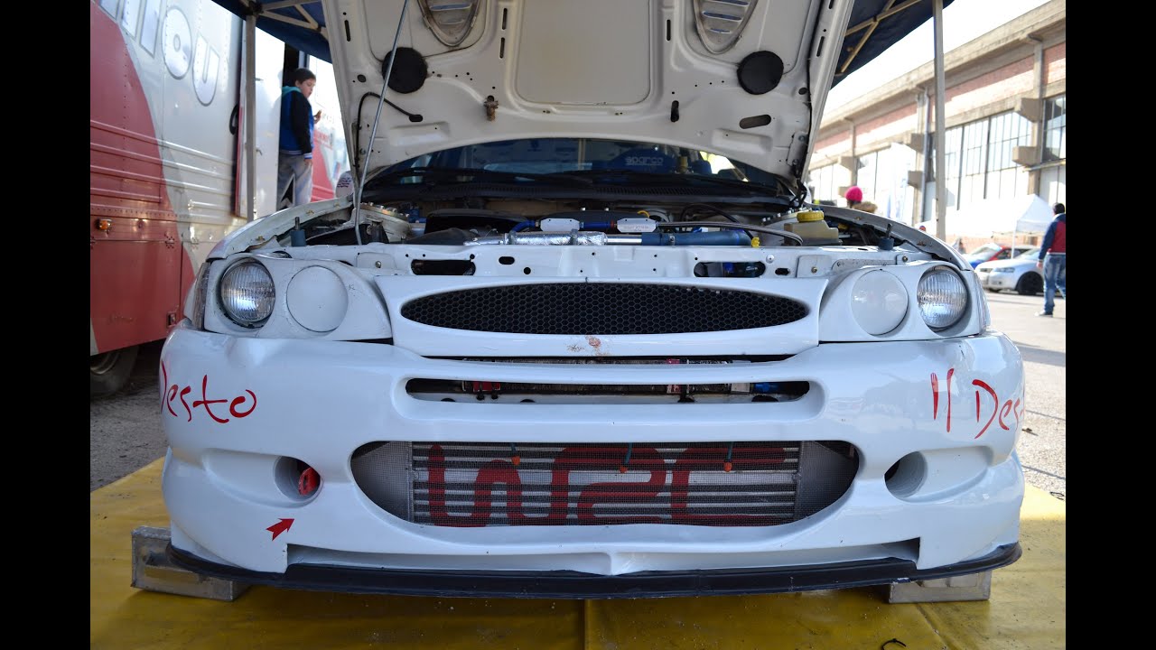 FORD ESCORT WRC WARM UP PURE SOUND!!HILLCLIMB RALLY CAR RITSONA 2015/EFTHIMIOU (COSWORTH)