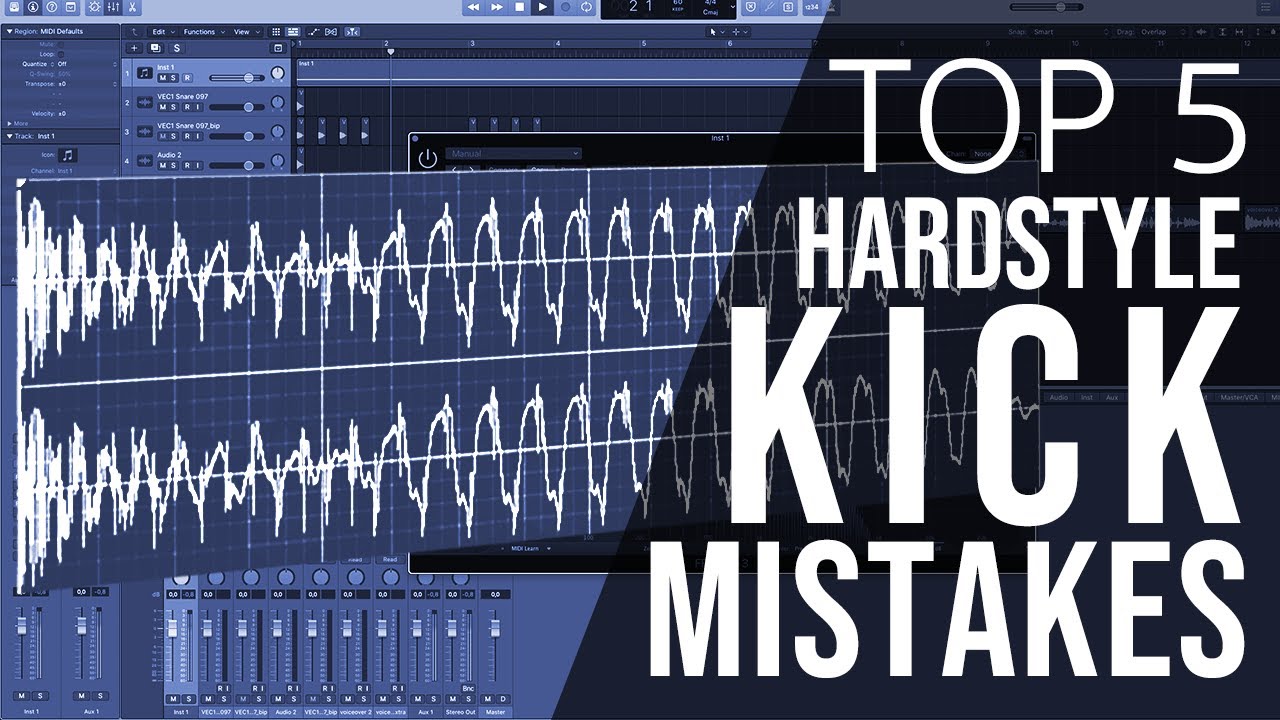 Top 5 Hardstyle Kick Mistakes (And How To Fix Them!)