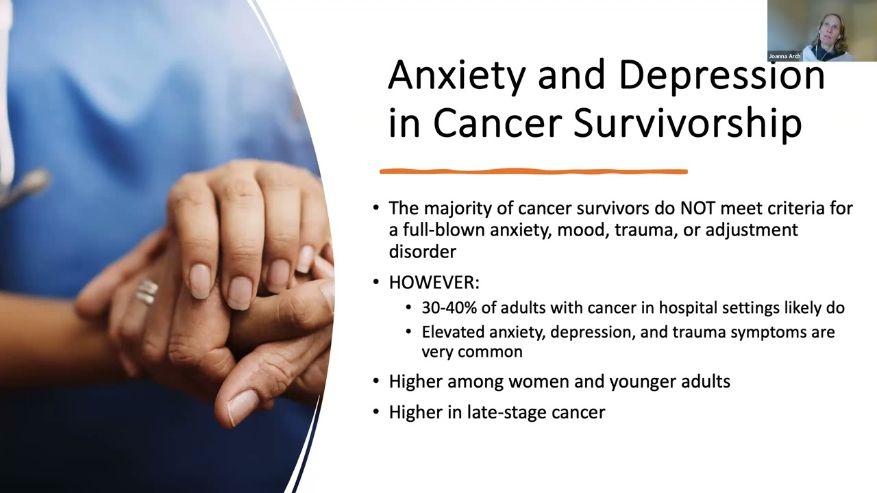 Anxiety and Depression among Cancer Survivors