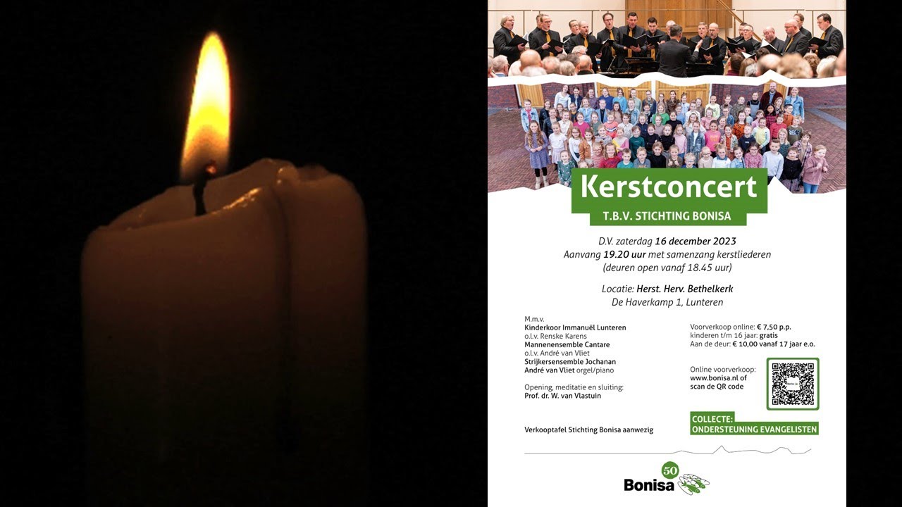 Kerstconcert T.B.V. Stichting Bonisa