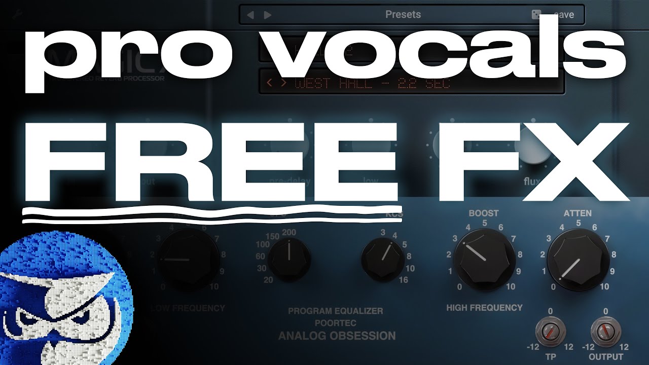 Simple, Professional Free-Plugin Vocal Chain