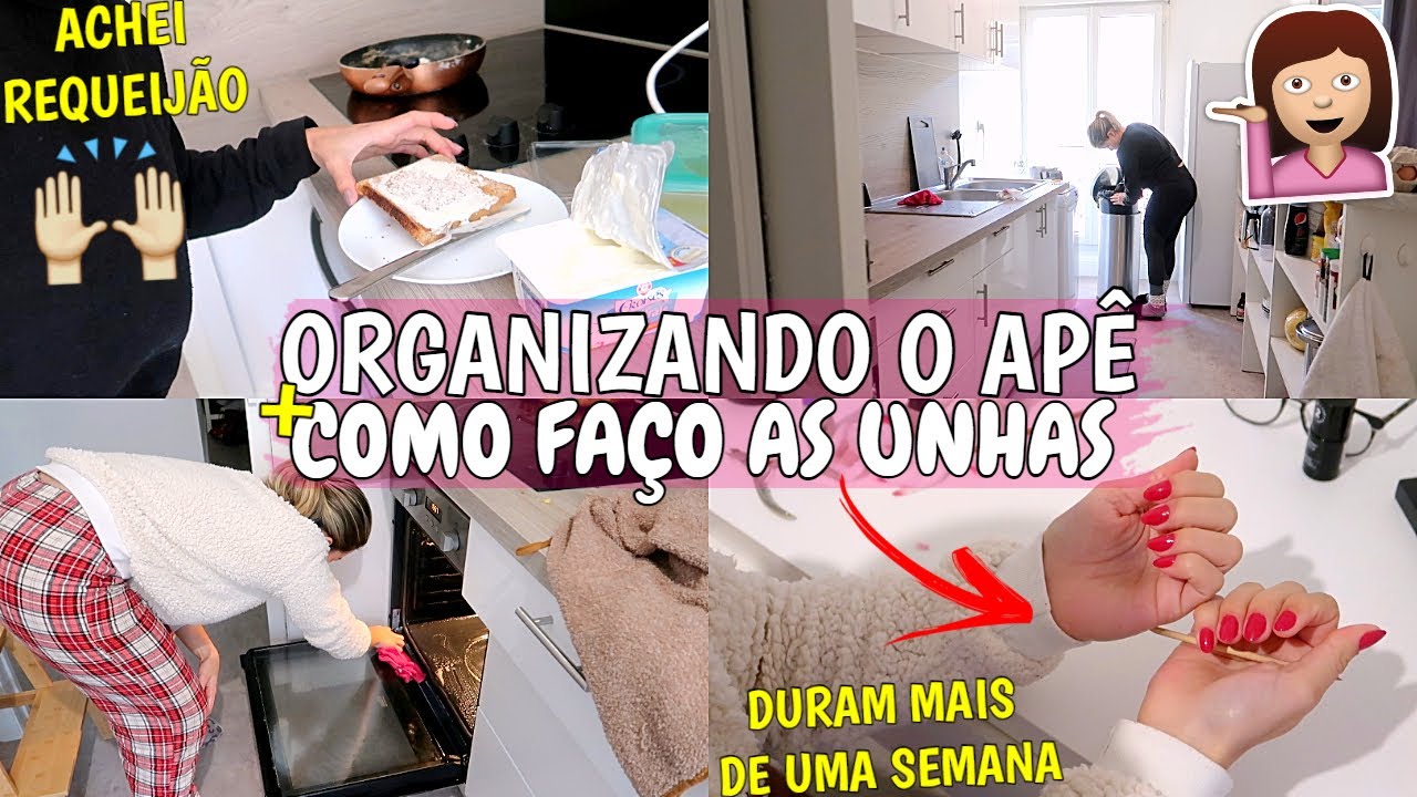 ORGANIZANDO A CASA, LIMPANDO O FORNO E COMO FA&Ccedil;O O ESMALTE DURAR + DE UMA 1 SEMANA &hearts; - Bruna Paula