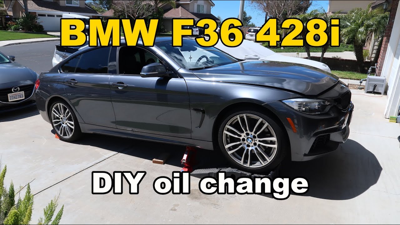 BMW F36 428i - Замена масла (DIY46)