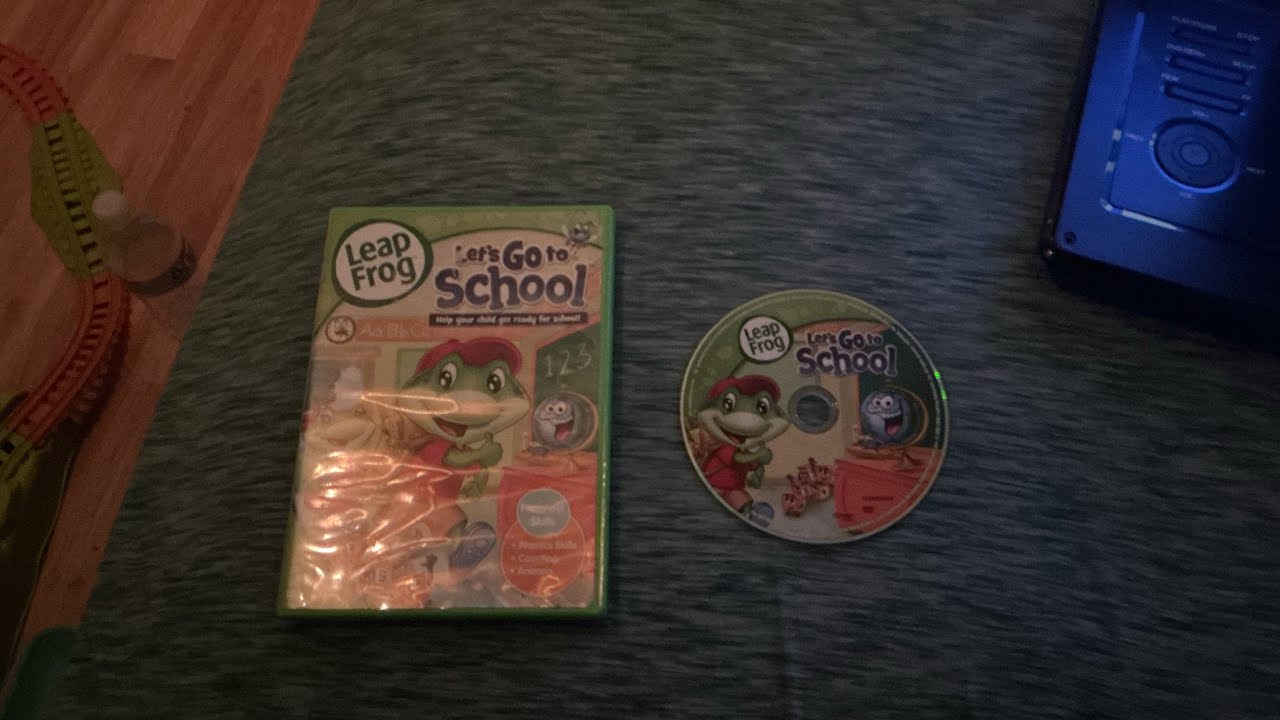 Opening To Leapfrog Lets Go To School 2009 DVD