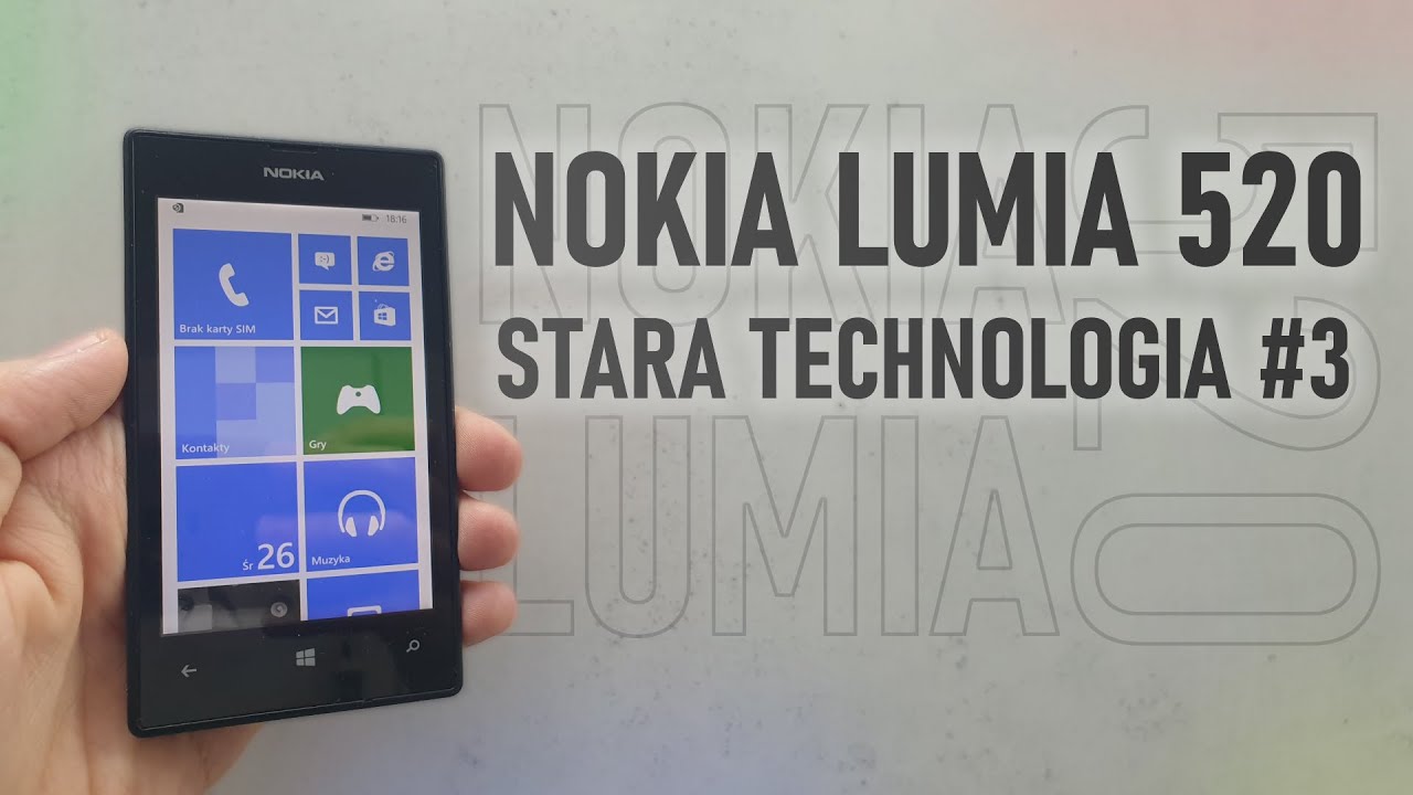 Stara technologia #3 - Nokia Lumia 520 (windows phone w 2023)