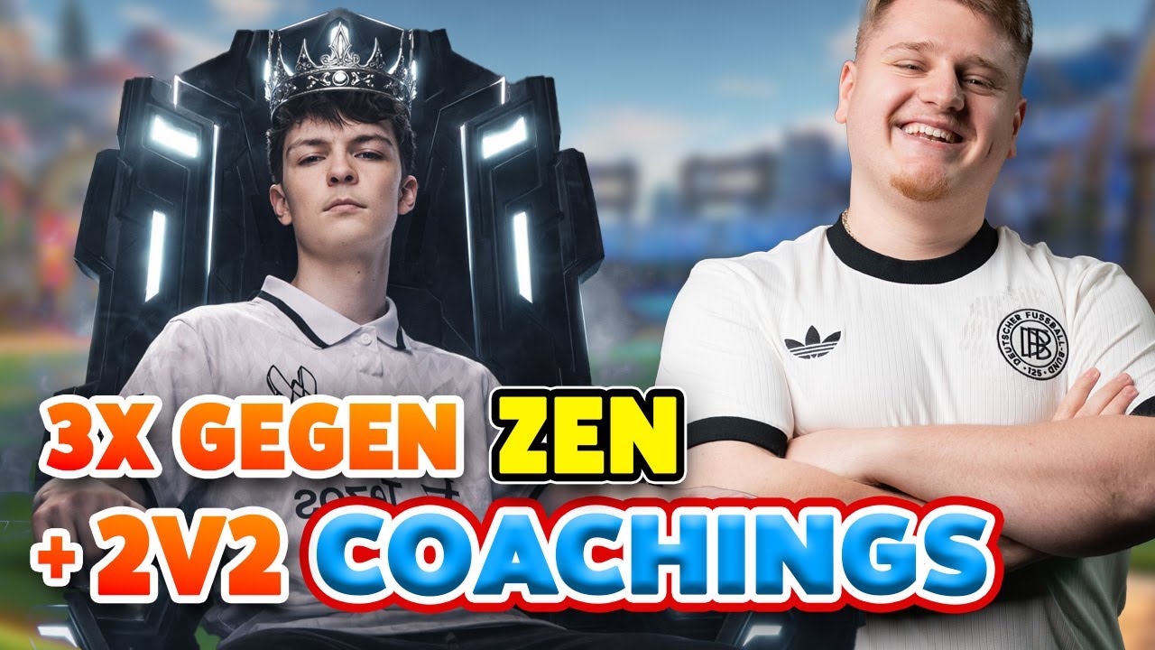 WICHTIGE SIEGE GEGEN ZEN + COMMUNITY COACHINGS | Rezears | Rocket League | deutsch