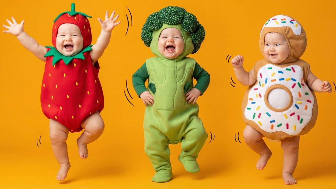 Yummy Food | Kids Dance Music 🍎🍕🍌