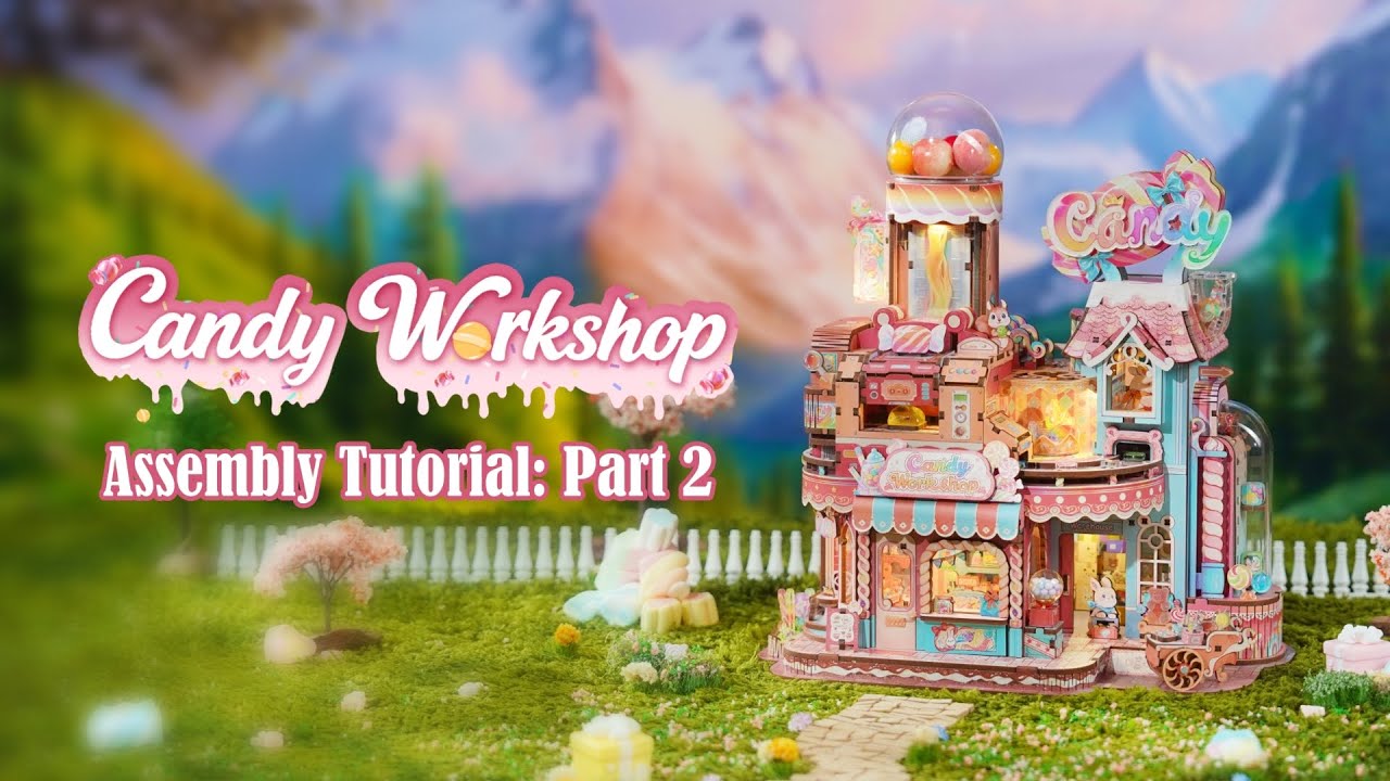 [Installation Tutorial Part 2] TONECHEER 3D Puzzle Kit candy workshop Tutorial