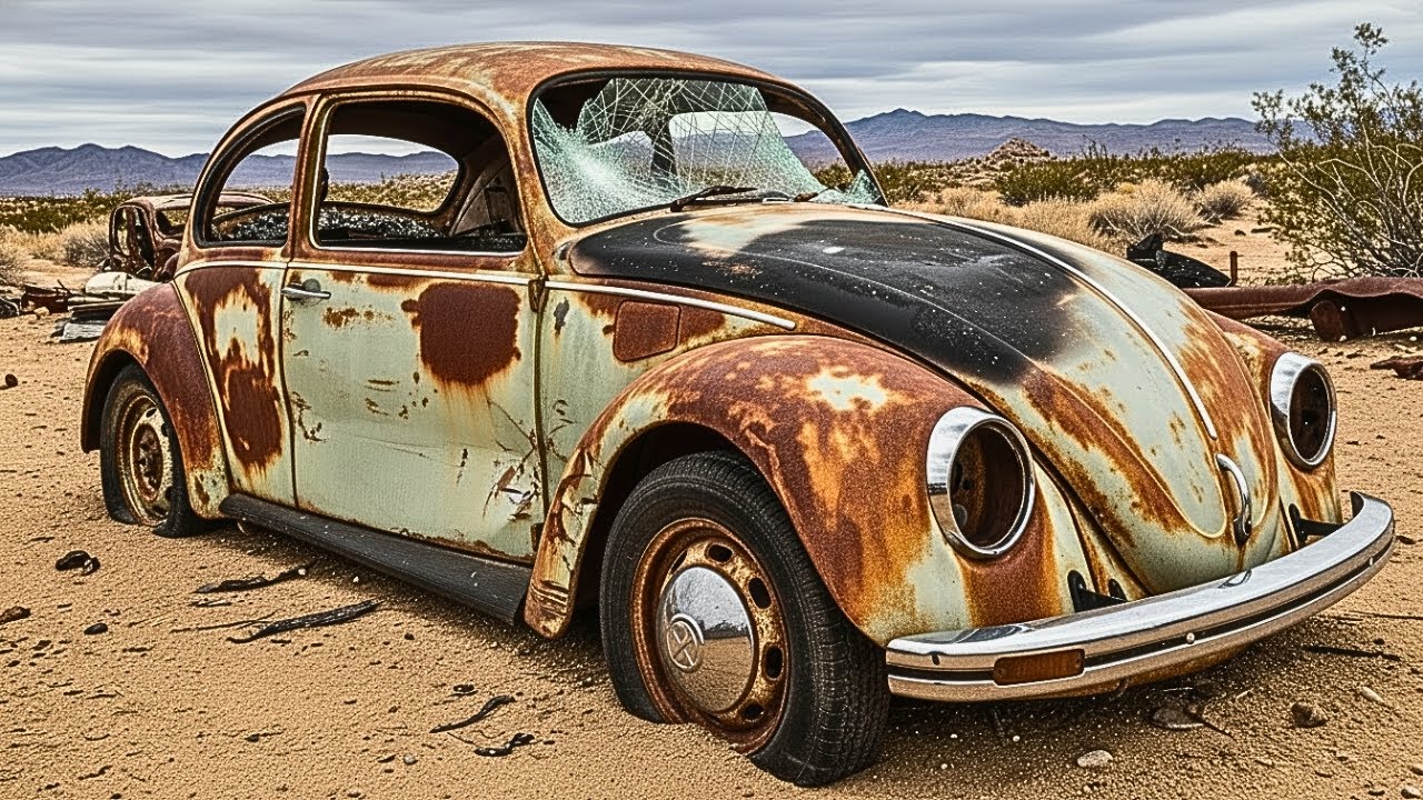ASMR Car Restoration | 1963 Volkswagen Beetle Full Restoration from Rust to Showroom Classic