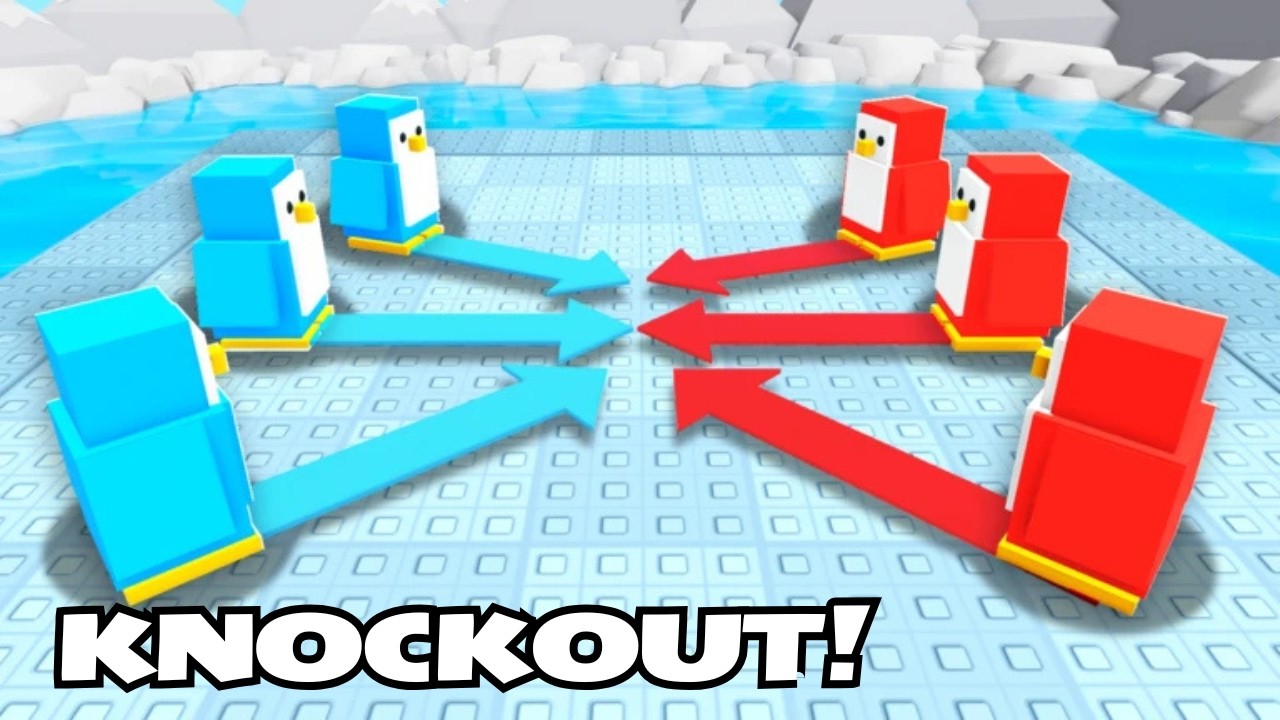 Knockout Roblox – Only ONE Player Survives the Arena! 🥊🔥