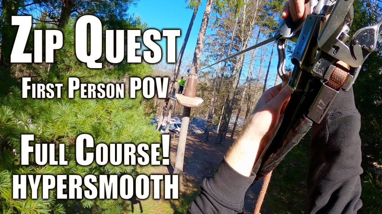 Zip Quest Ziplining Tree Adventure Course | Poconos, PA