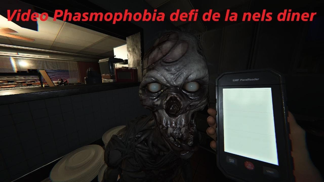 Video Phasmophobia defi de la nels diner parti 3