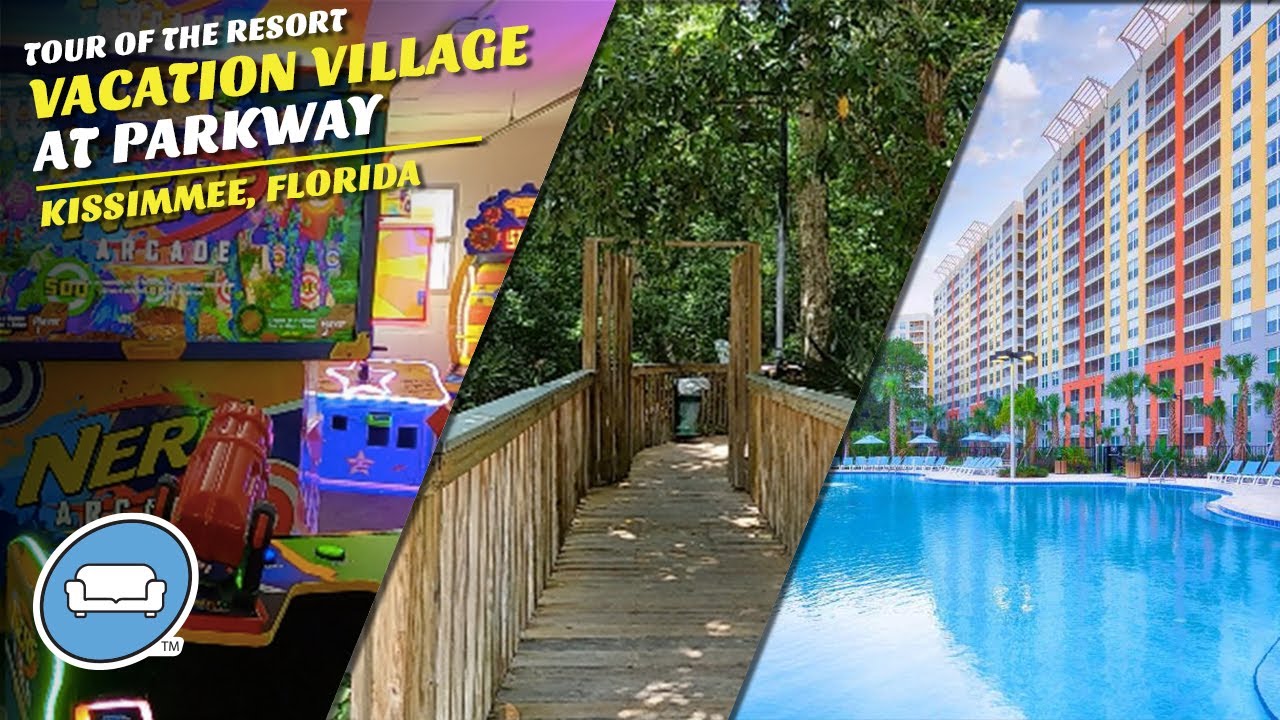 A Tour Of Vacation Village At Parkway Resort in Kissimmee, Florida Close to Disney World!
