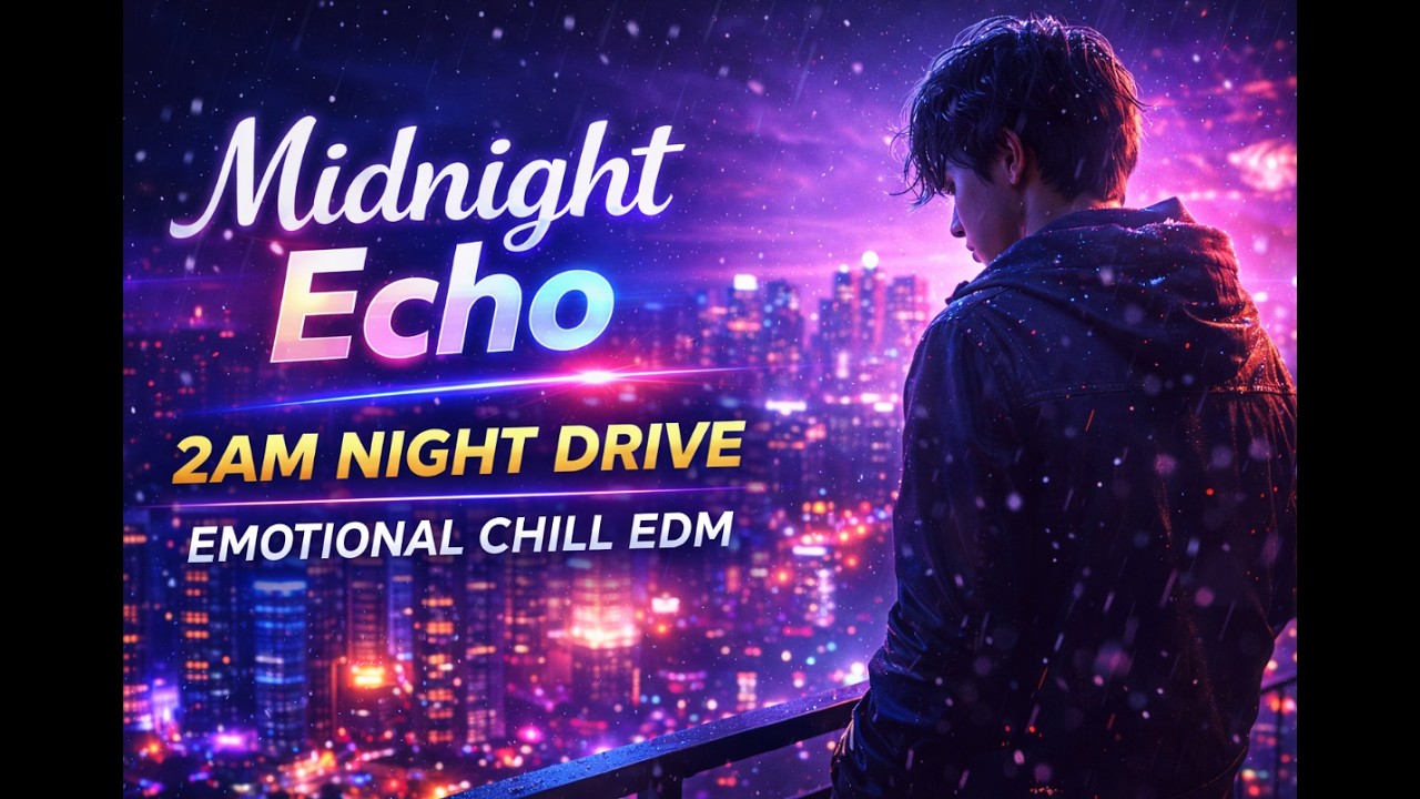 Midnight Echo 🌙 | Sad but Beautiful Night Drive Song