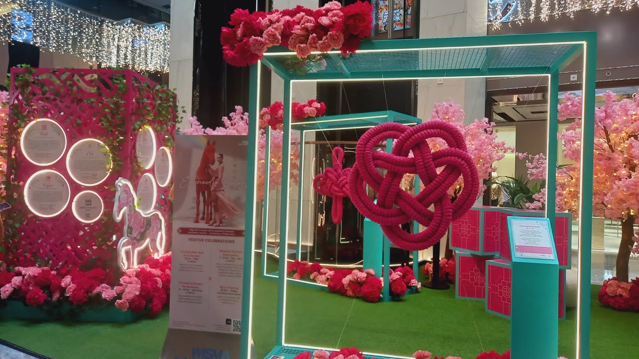 SINGAPORE🇸🇬 LUNAR NEW YEAR 2026 DECORATION AT WISMA ATRIA