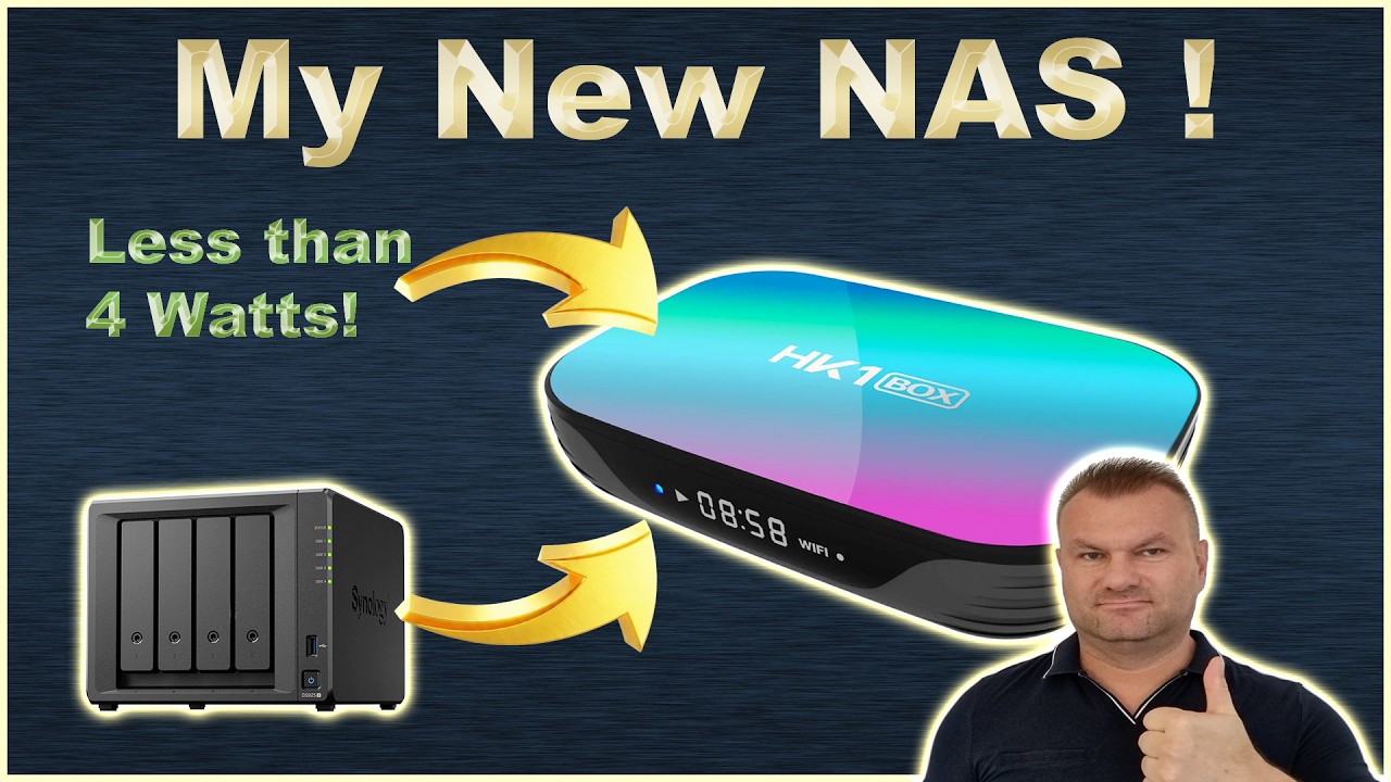 Не выбрасывайте свой старый Android TV-бокс! Превратите его в 4-ваттный NAS-сервер!