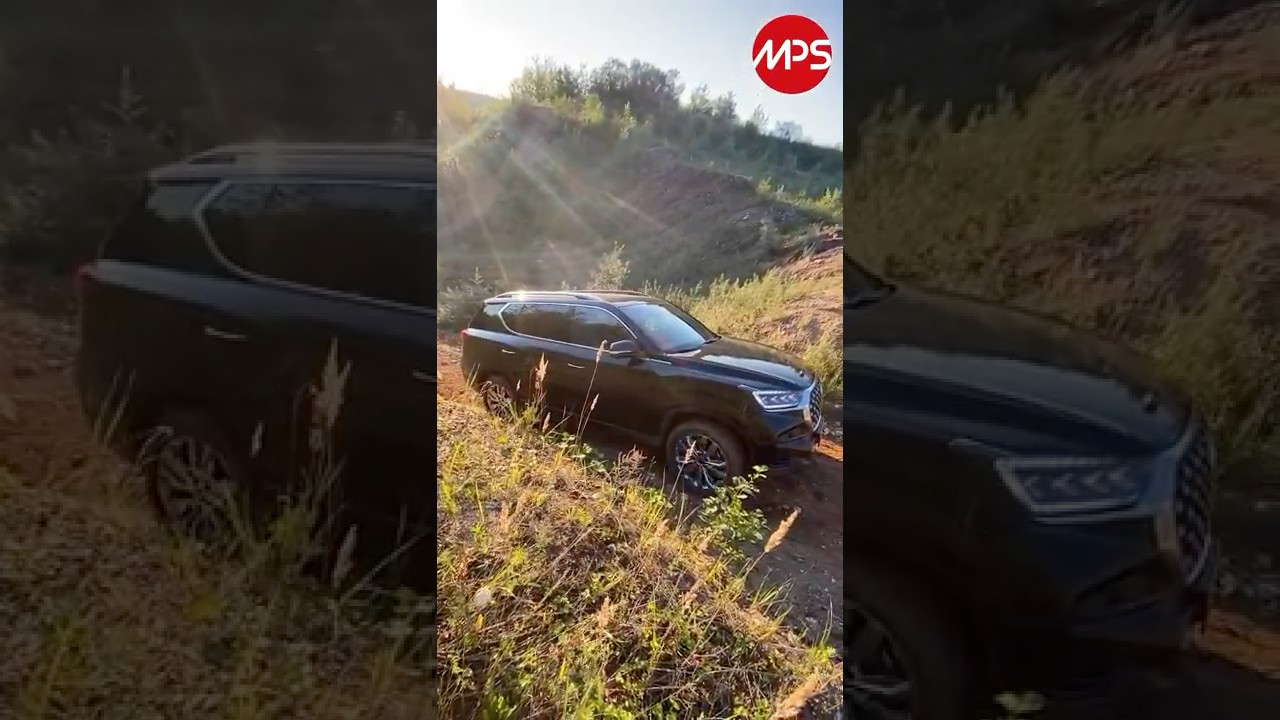 Geely Monjaro против KGM Rexton на бездорожье: понижайка решает, электроника на подхвате. Тест 2025