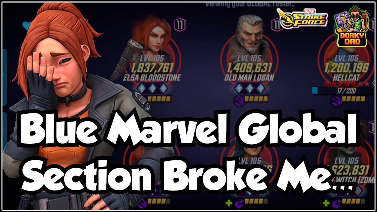 Blue Marvel Global Section Node 1 | Супер-краш-ауты... | Marvel Strike Force | MSF