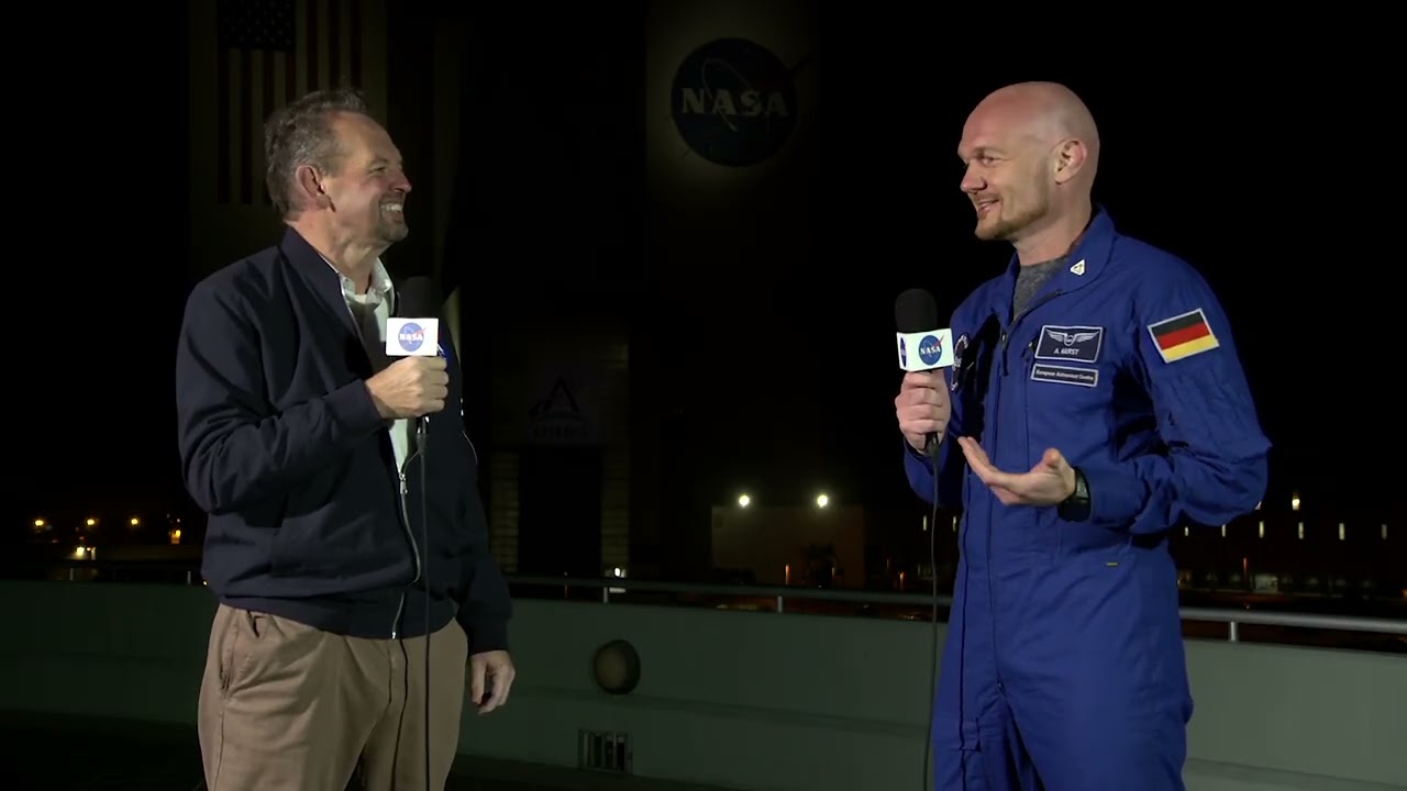 NASA's SpaceX Crew-12: Interview With ESA Astronaut Alex Gerst