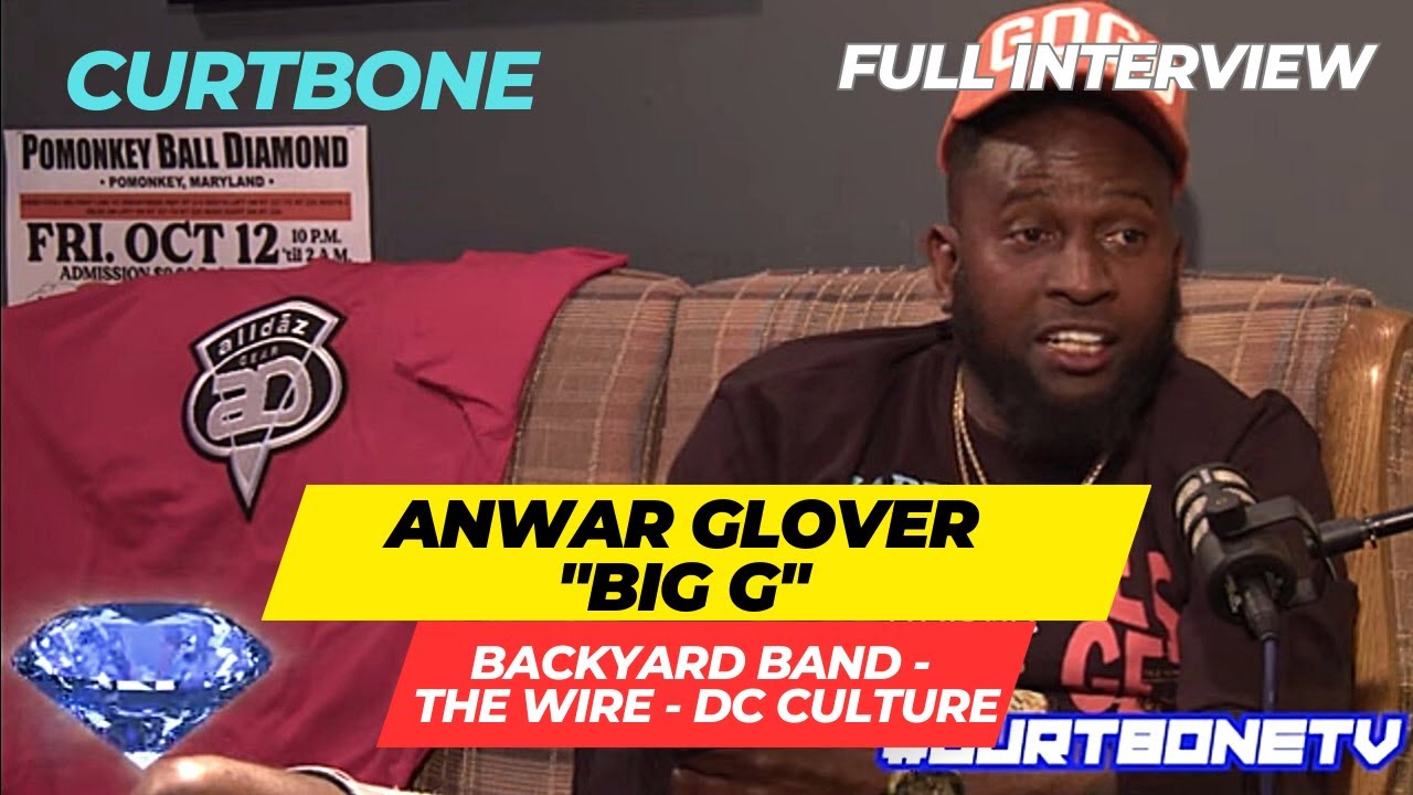 Anwan Big G Glover The Wire, Shot 13times, DMV Culture & Hiphop, Georgetown, Wale, Hugs not Slugs DC
