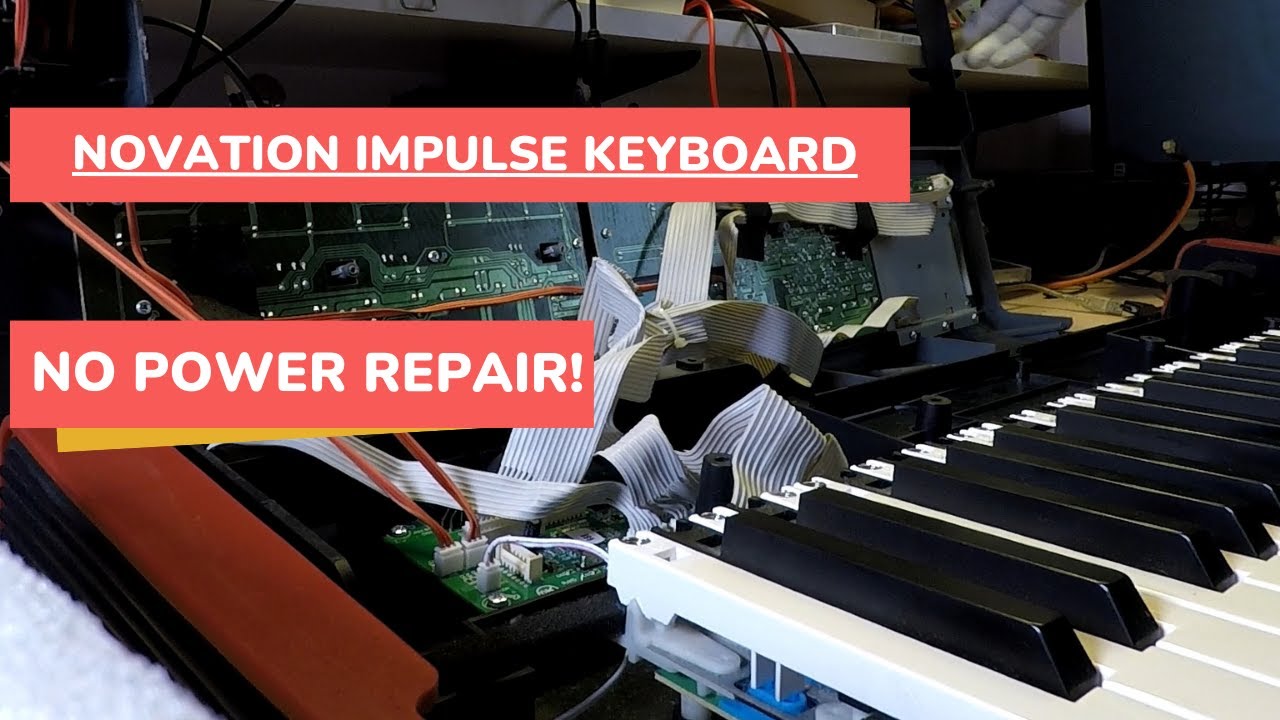 Novation Impulse - MIDI-keyboard - NO POWER