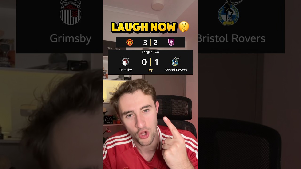 MAN UNITED WIN, GRIMSBY TOWN LOSE. REVENGE 😤😡?!