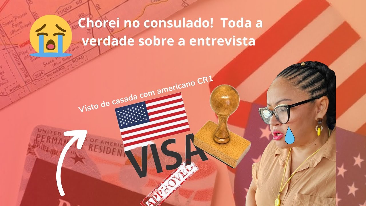 Não segurei as lágrimas no consulado 😭 | Visto americano CR1