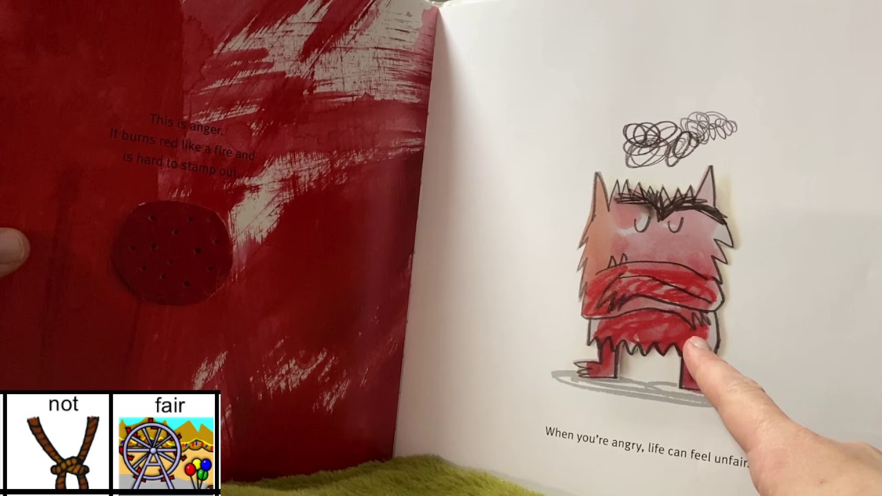 The Color Monster Adaptive Video Book (w/ LAMP)