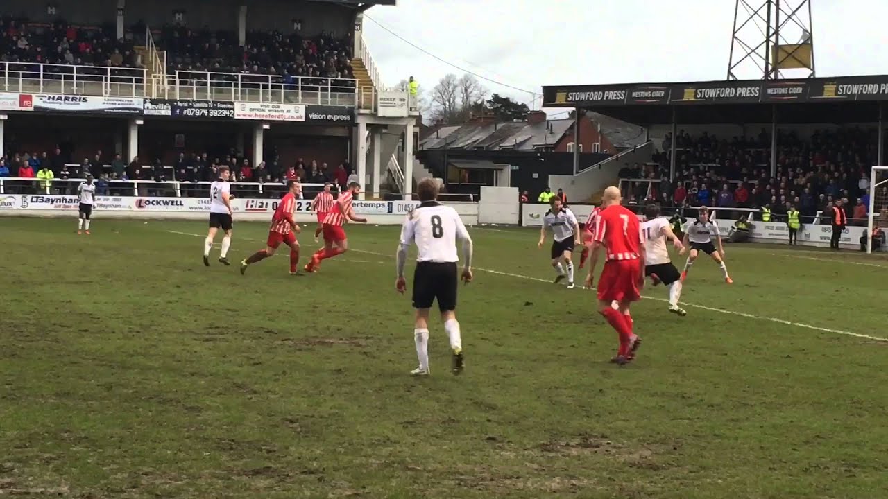 @HerefordGoals. Hereford 3-2 Camberley Town highlights - alternative views