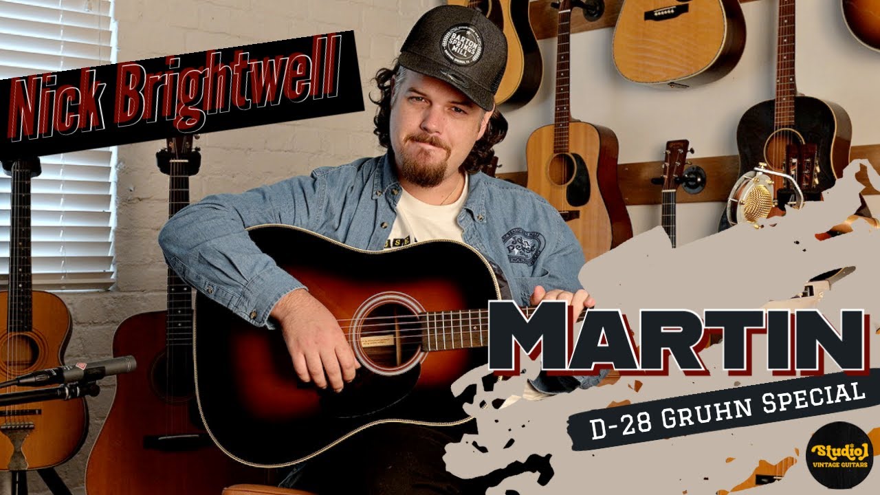 Martin D-28 Gruhn Special 12 Fret / Slotted Headstock | Nick Brightwell presents