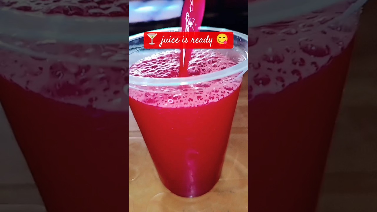 Try new homemade 🍸 recipe juice 