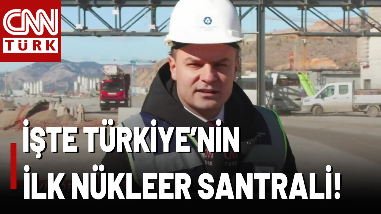 CNN TÜRK Ekibi Nükleer Santralde! Akkuyu Türkiye'ye Ne Kazandıracak?