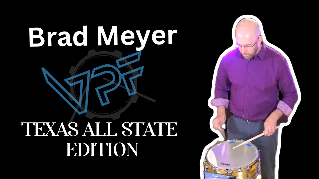 TMEA Texas All State Percussion Music Clinic. Presented by Brad Meyer.