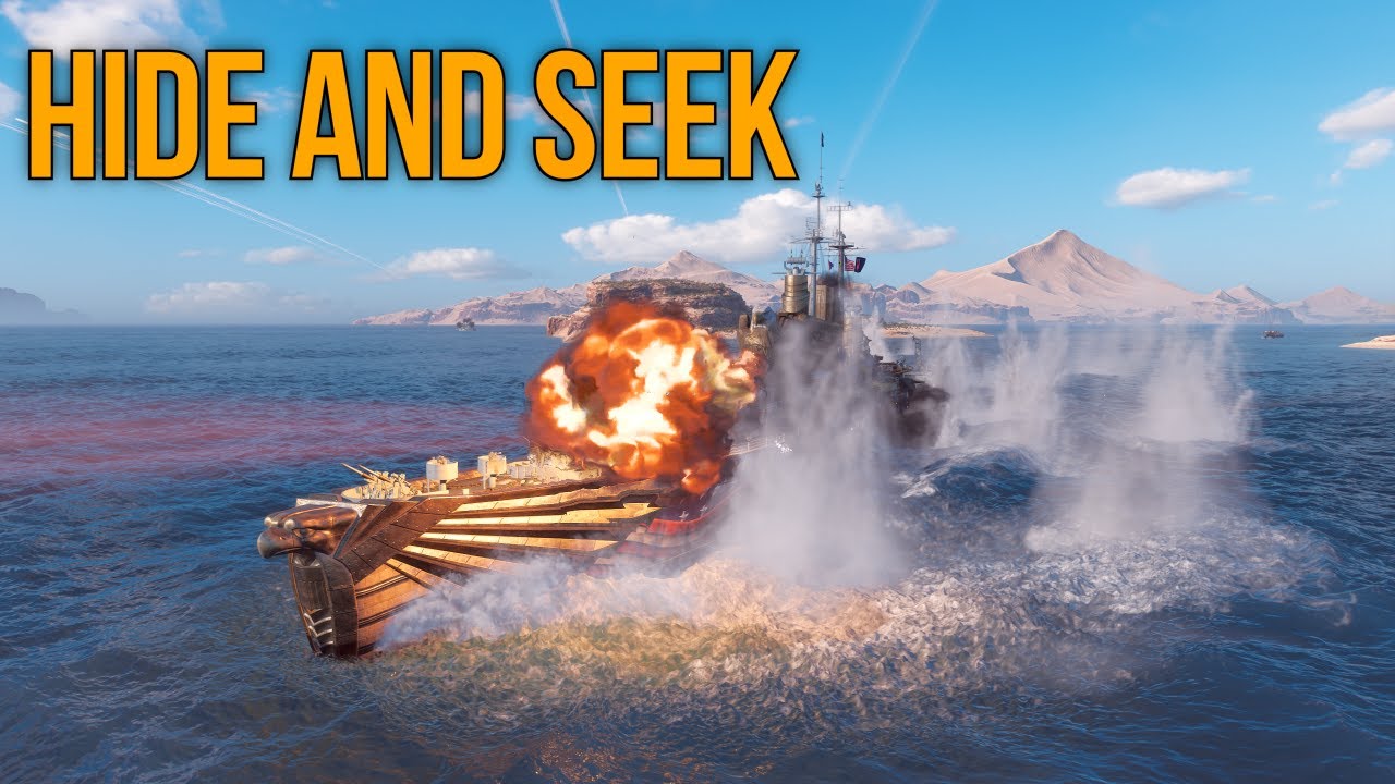 World of Warships — Прятки