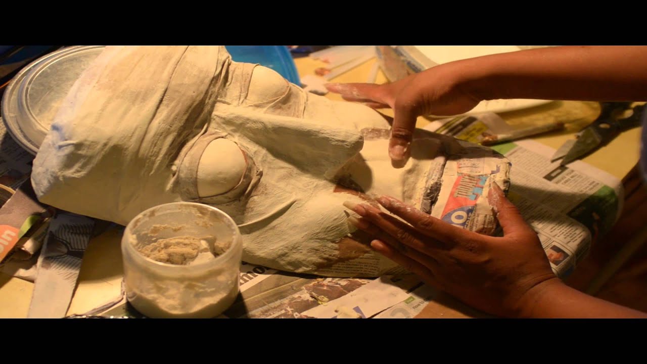 Paper Mache Mask Making