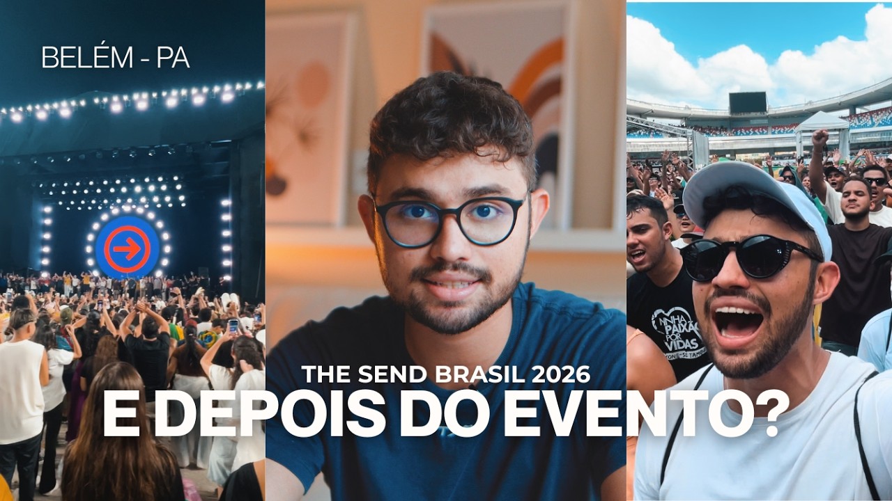 Fui ao The Send Brasil 2026 | Vlog em Belém + opinião sincera