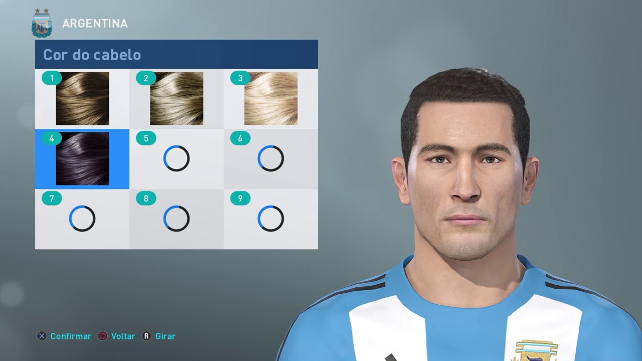 KILY GONZALEZ - ARGENTINA LEGEND - FACE BUILD - PES 19